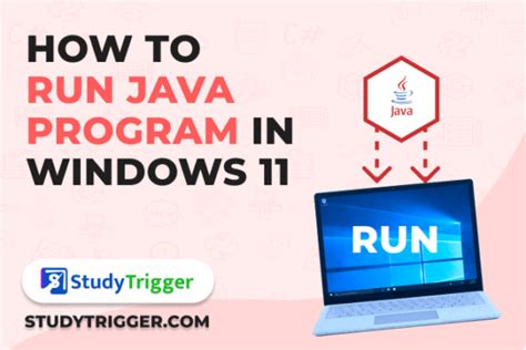 how to run java program in notepad in windows 11