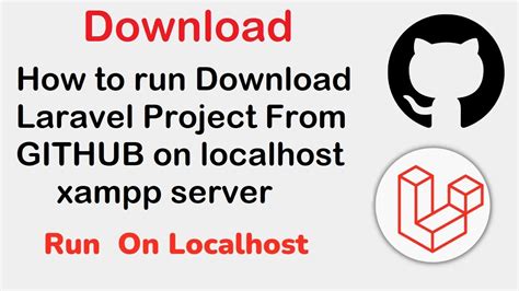 how to run laravel github project on localhost