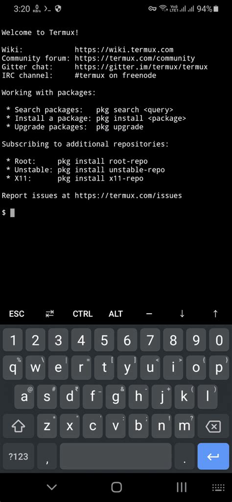 how to run linux apps on termux