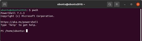 how to run linux on powershell