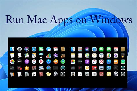 how to run mac apps in windows