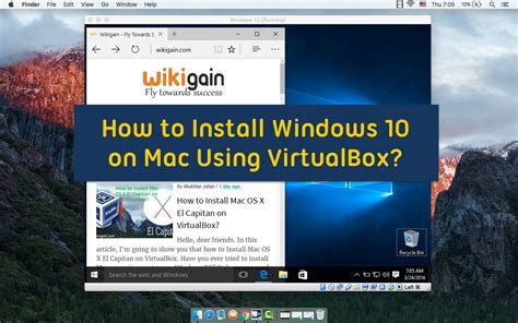 how to run mac on windows virtualbox