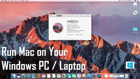 how to run macos on windows 10
