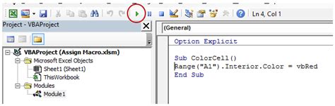 how to run macro in excel online