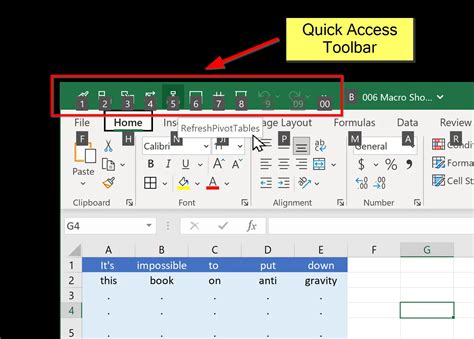 how to run macro in excel shortcut