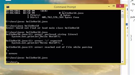 how to run multiple commands in cmd using java