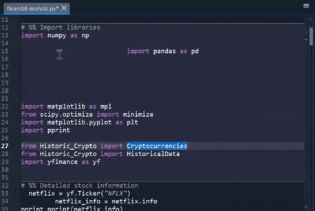 how to run only selected code in spyder