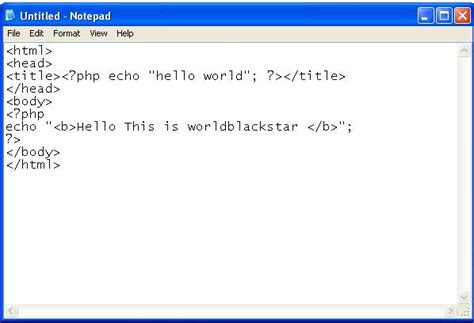 how to run php code in notepad ++ using wamp server