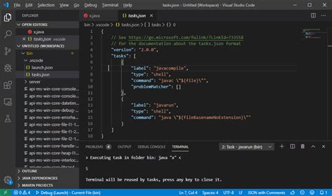 how to run php file in vscode terminal
