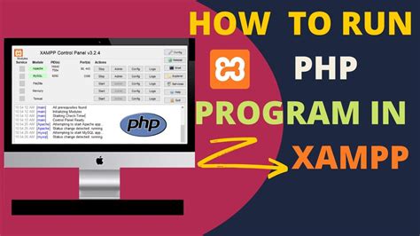 how to run php program