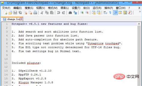 how to run php program in notepad ++