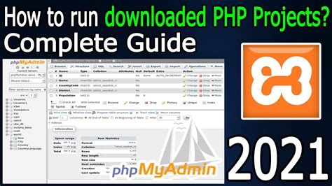 how to run php project in xampp
