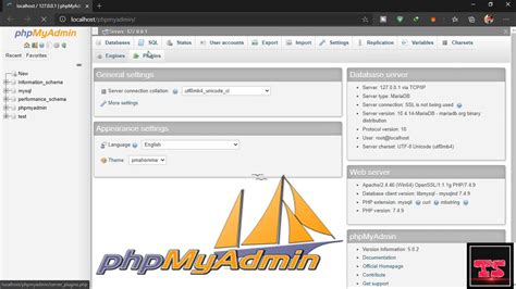how to run phpmyadmin