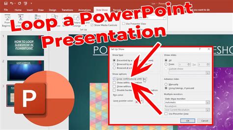 how to run powerpoint slides on a loop