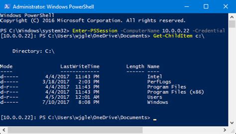 how to run powershell command on remote computer