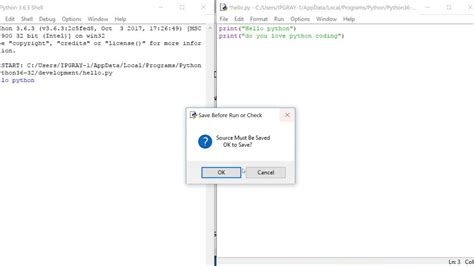 how to run program in idle shell 3.12 3