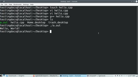 how to run program in linux command line