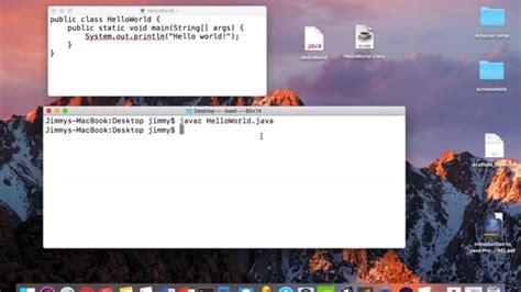 how to run program on mac terminal