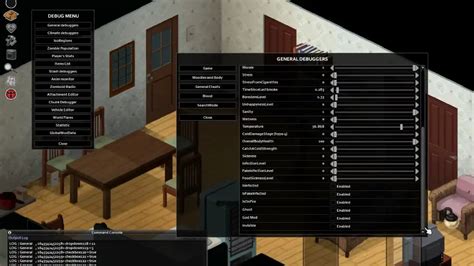 how to run project zomboid in debug mode