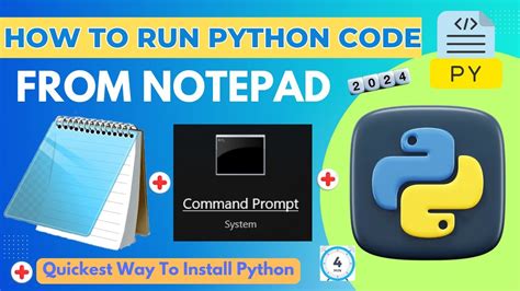 how to run python code in notepad ++ without console