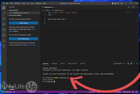 how to run python script in visual studio 2022