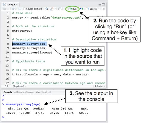 how to run r code online