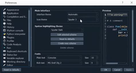 how to run selected code in spyder