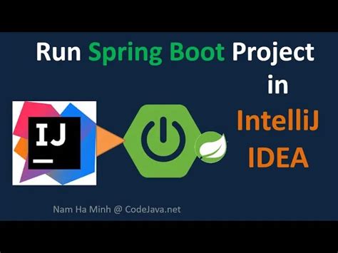 how to run spring boot project in intellij community edition