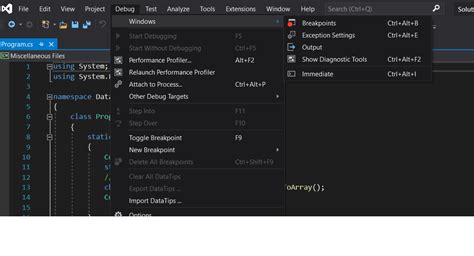 how to run vb net program in visual studio