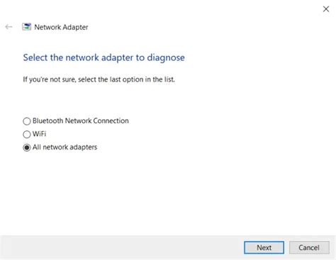 how to run wifi troubleshooter in windows 10