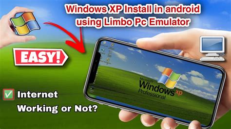 how to run windows xp on android using limbo pc emulator