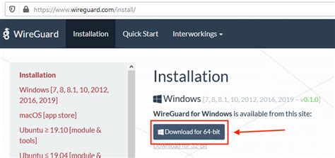 how to run wireguard on windows