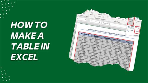 how to save a data table in excel