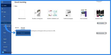how to save a doc in ms word