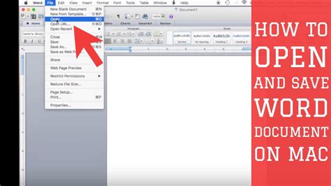 how to save a document on microsoft word on mac