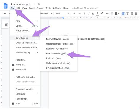 how to save a google document to your desktop