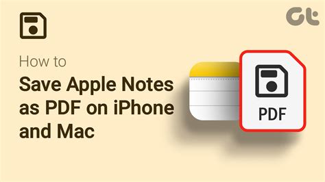 how to save a note as a pdf on mac