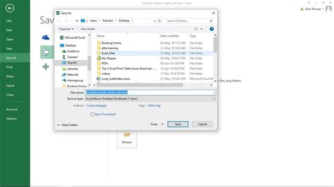 how to save a table in excel as a pdf