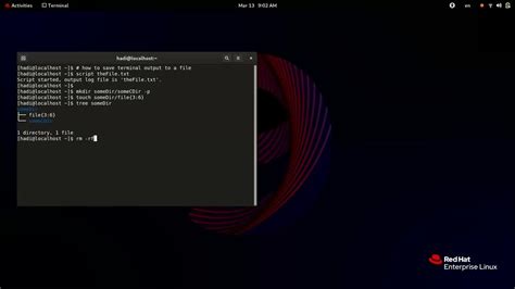 how to save a text file in linux