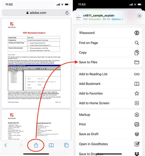 how to save a word document on iphone