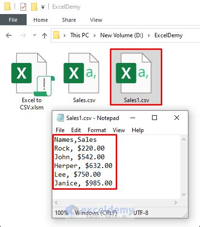 how to save an excel file as csv with double quotes