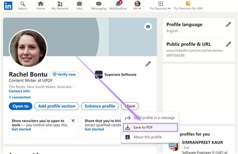 how to save an image from a linkedin post
