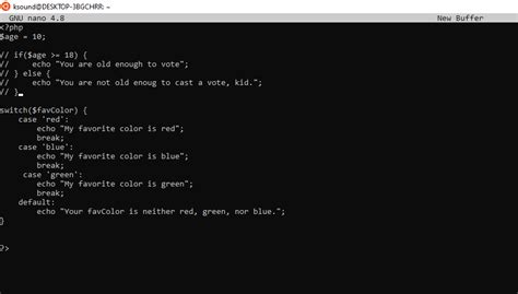 how to save and exit nano in terminal
