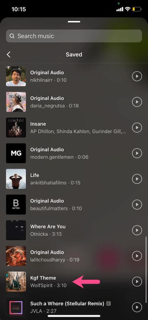 how to save audio on instagram notes