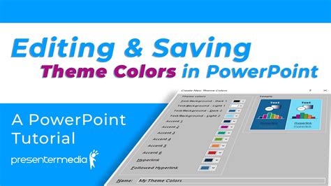 how to save color theme in powerpoint