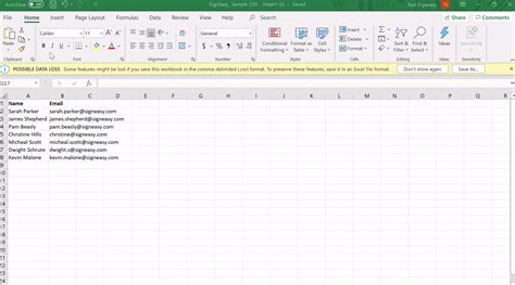 how to save contacts from excel to google contacts