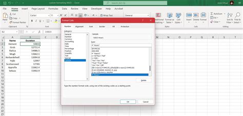 how to save custom format in excel