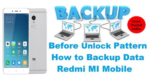 how to save data in redmi
