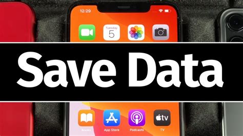 how to save data on iphone 11