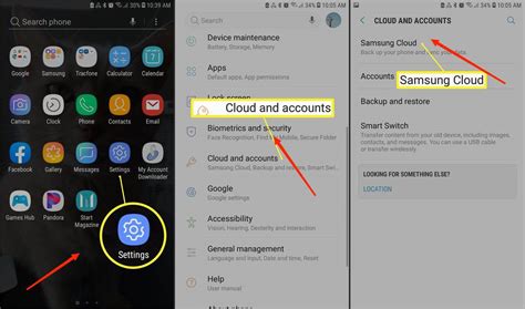how to save data on samsung